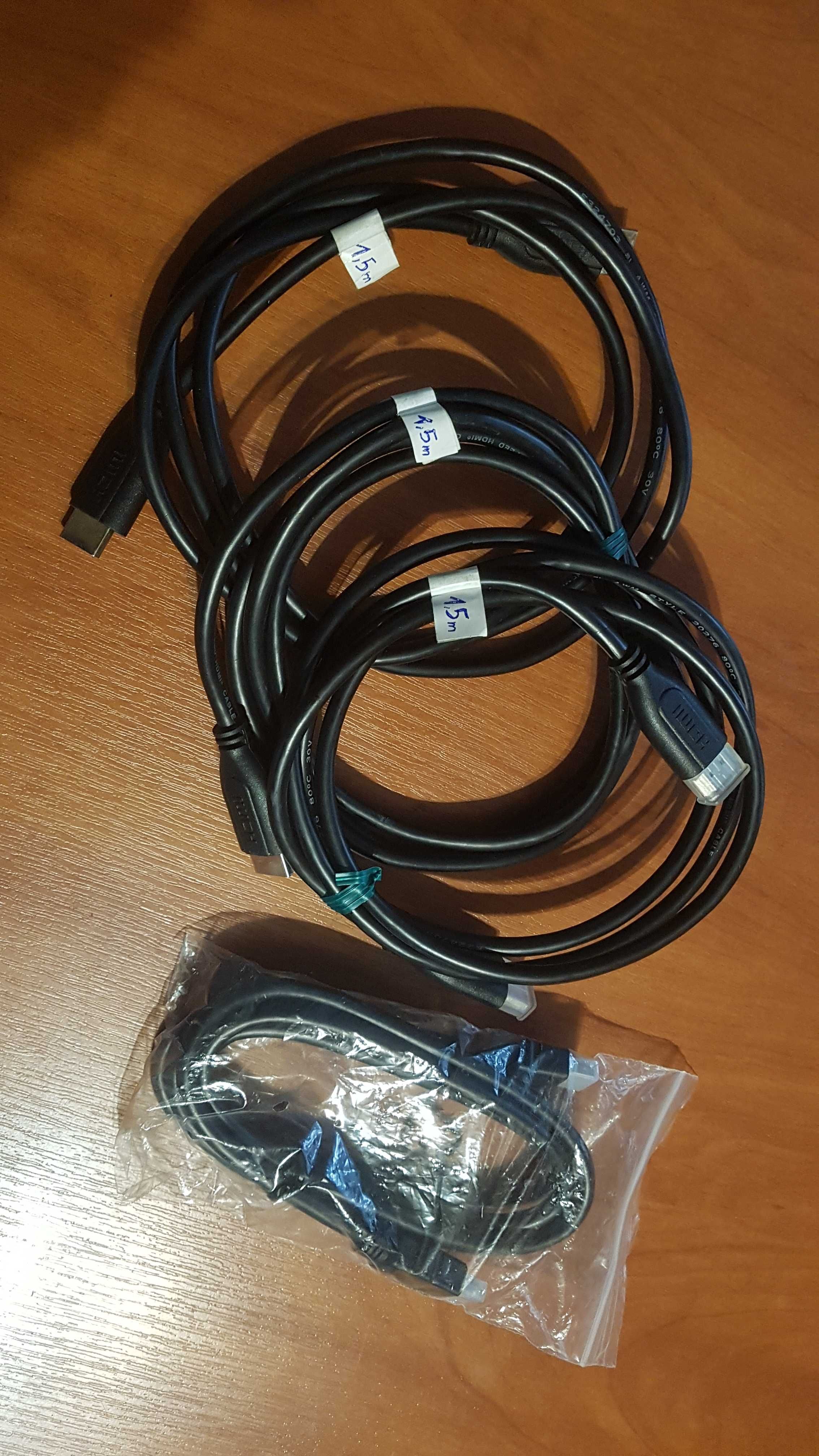 Kable HDMI o długości 1.5m