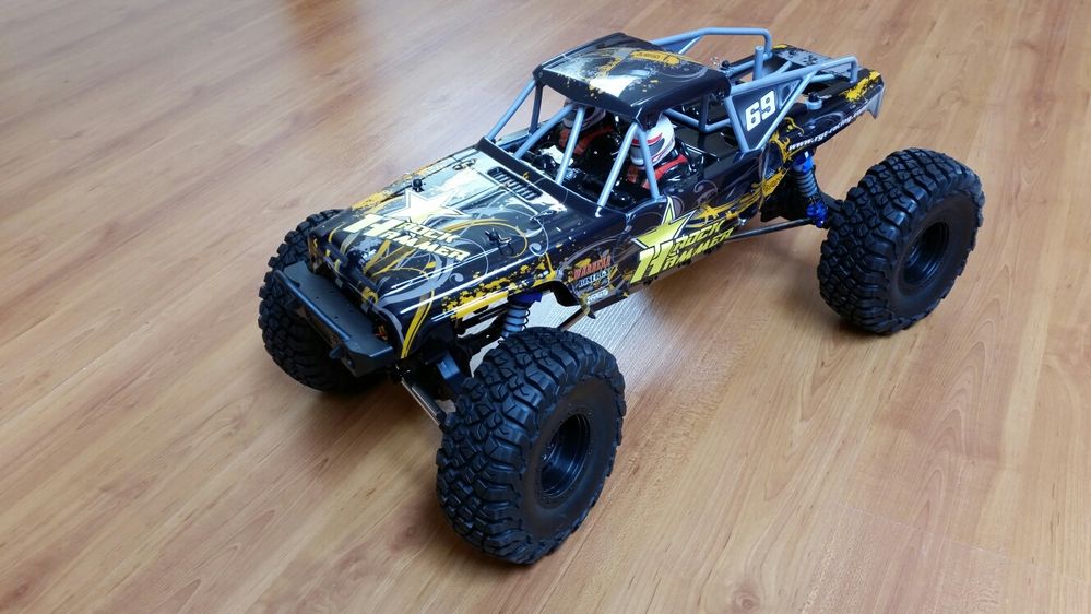 Carro telecomandado RC HSP RGT 18000 Rock Hammer Crawler Scale 1:10