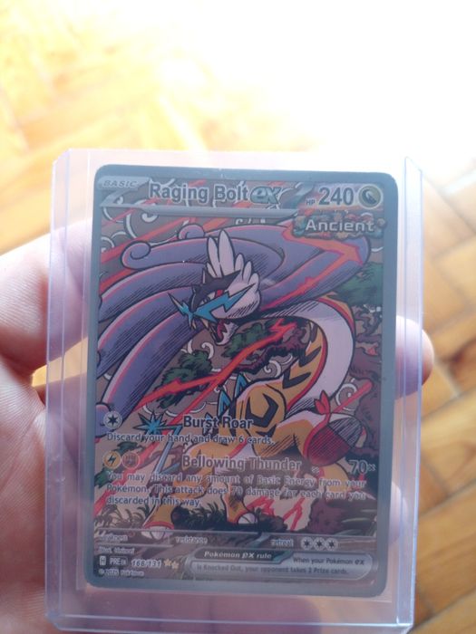 Cartas Pokémon Raras Tera ex – Mint (Jolteon, Gholdengo, Ogerpon, etc.