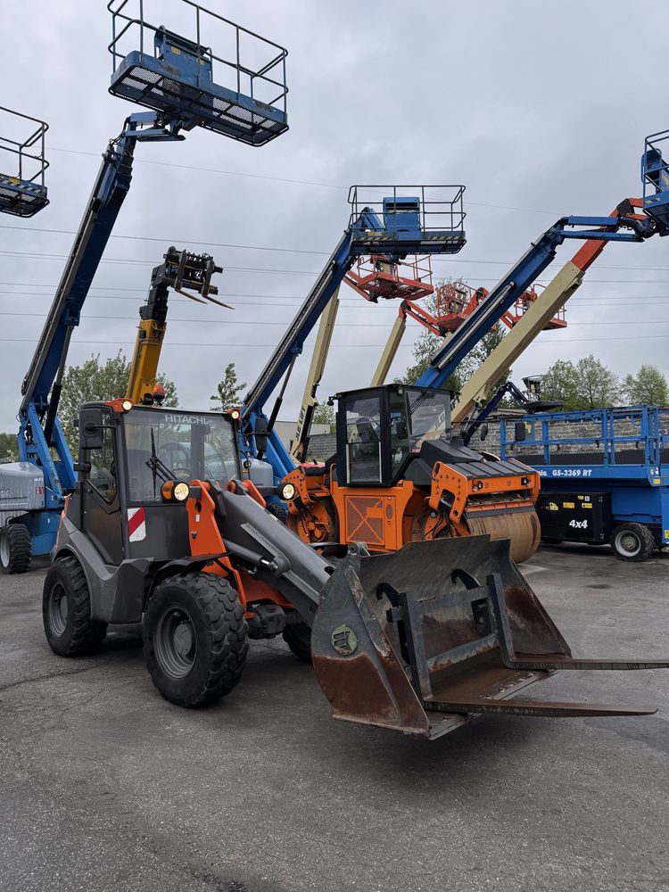 Ładowarka Hitachi ZW 75 widły mecalac kramer przegubowa 2019 deutz