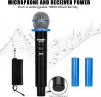 Dynamiczny mikrofon jednokierunkowy, ręczny, karaoke DM-581