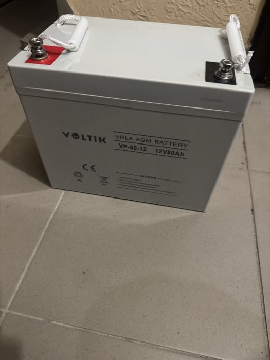 VOLTIK AGM VP-70-12 70Ah 12V  надійний акумулятор для резервного  живл