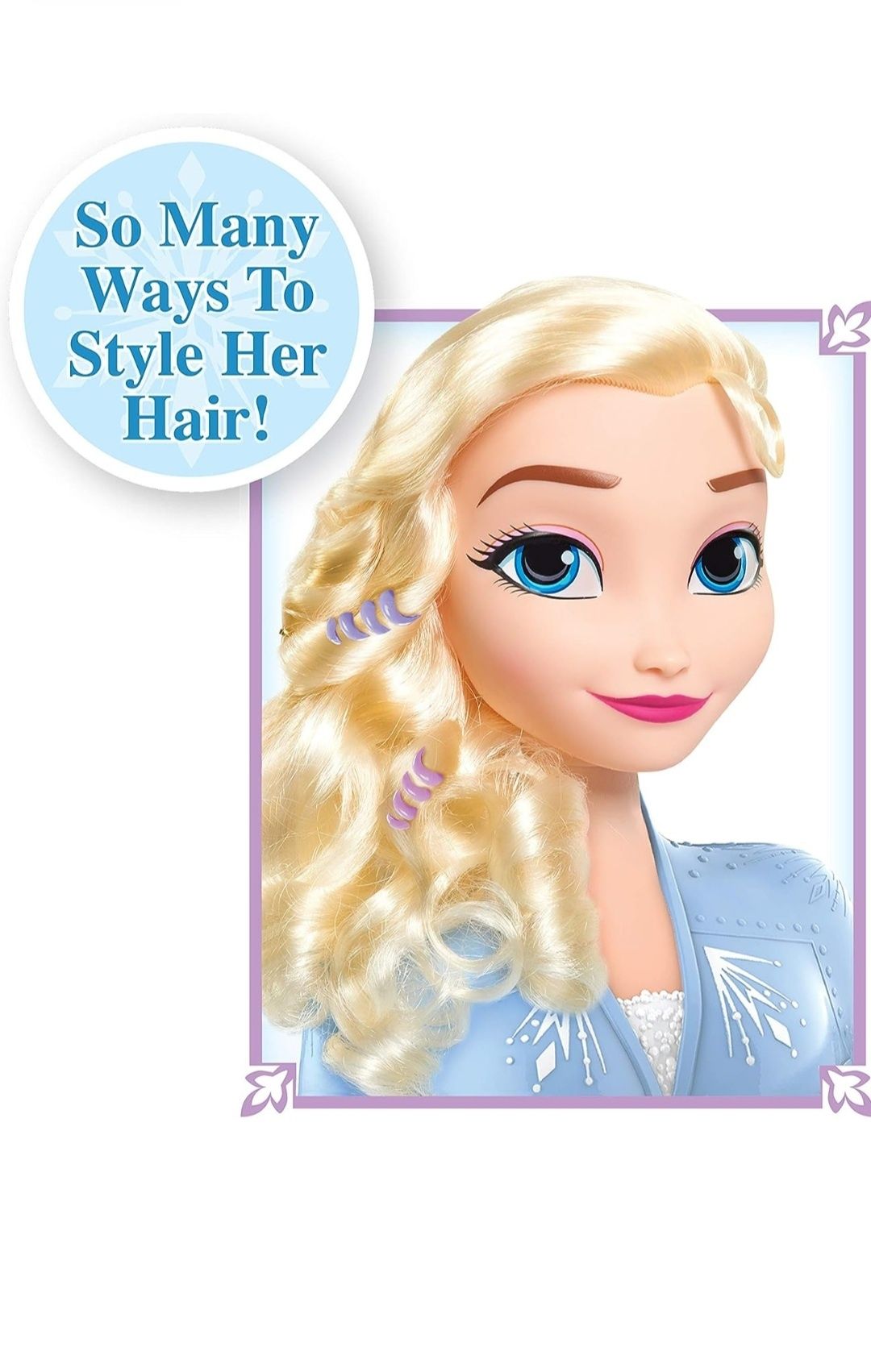 Манікен для зачісок Elsa Styling Head Оригінал