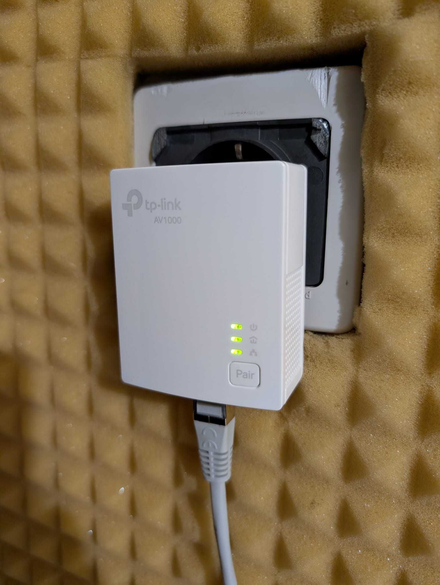 Kit Powerline TP-Link AV1000 – Internet via Rede Elétrica