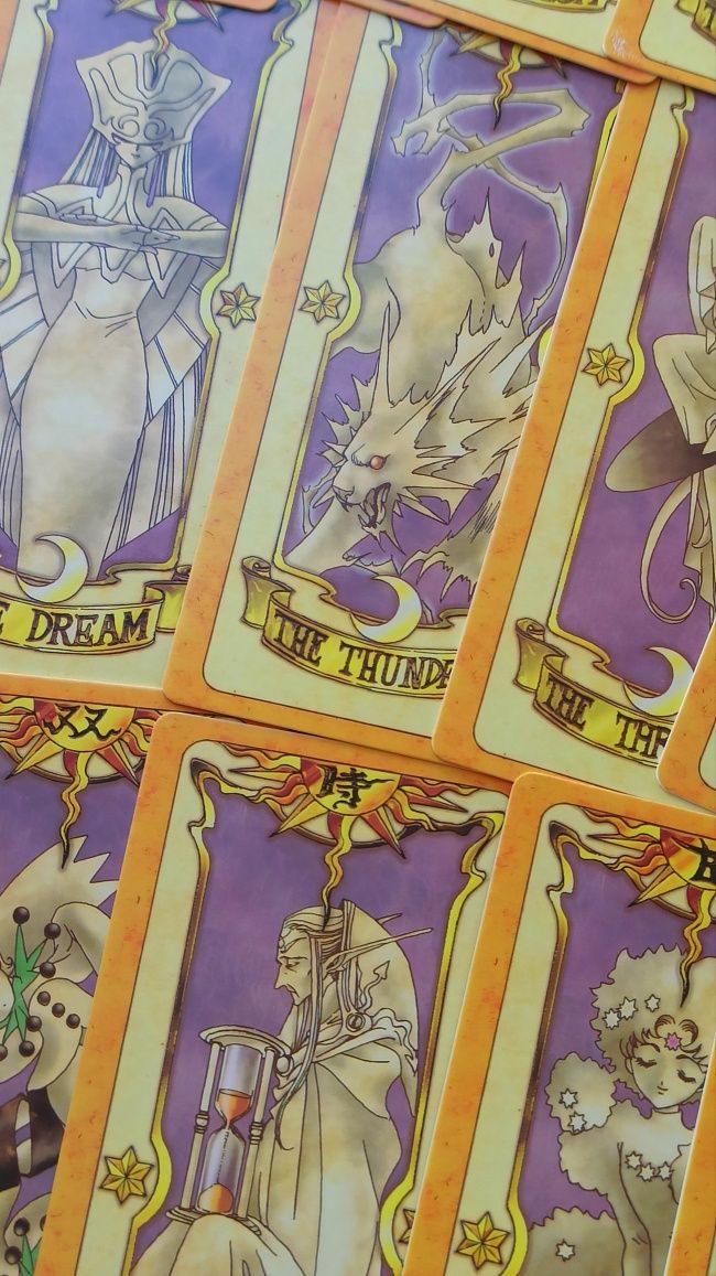 Anime Сакура собирательница карт дозорные карты sakura card captor