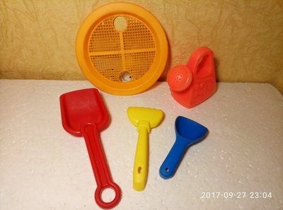 Набор для песочницы 4, б/у