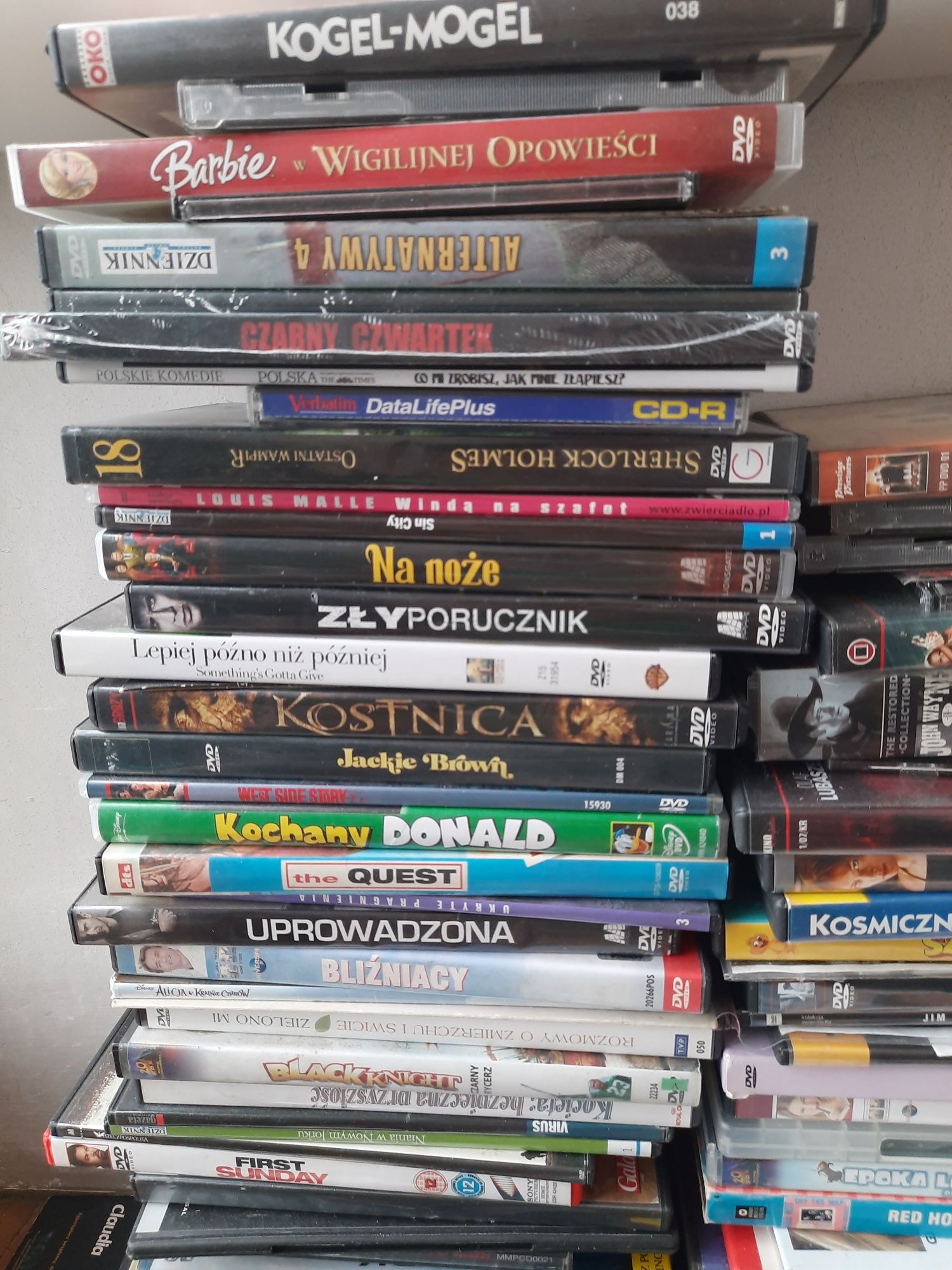 300 szt bajki filmy seriale na dvd
