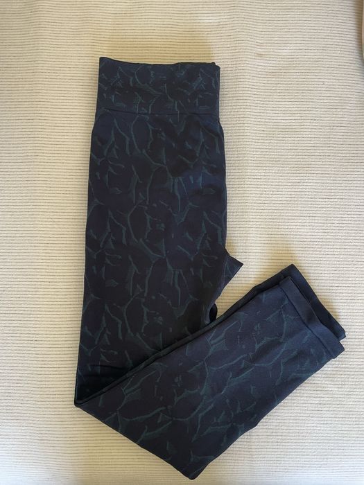 Leggins cintura regular bloom - navy blue