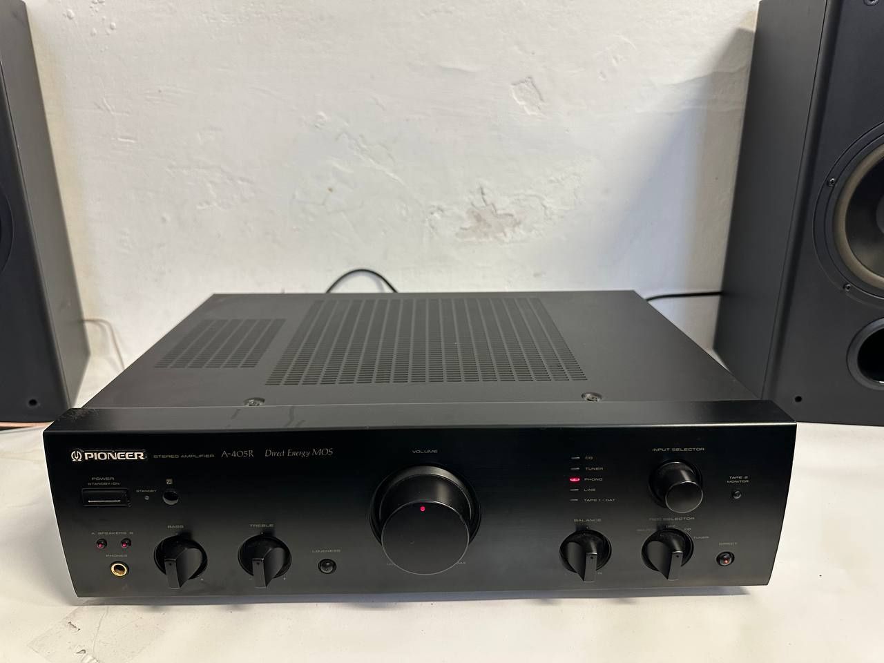 Wzmacniacz stereo Pioneer A-405 R, 2*100 watt, Japan