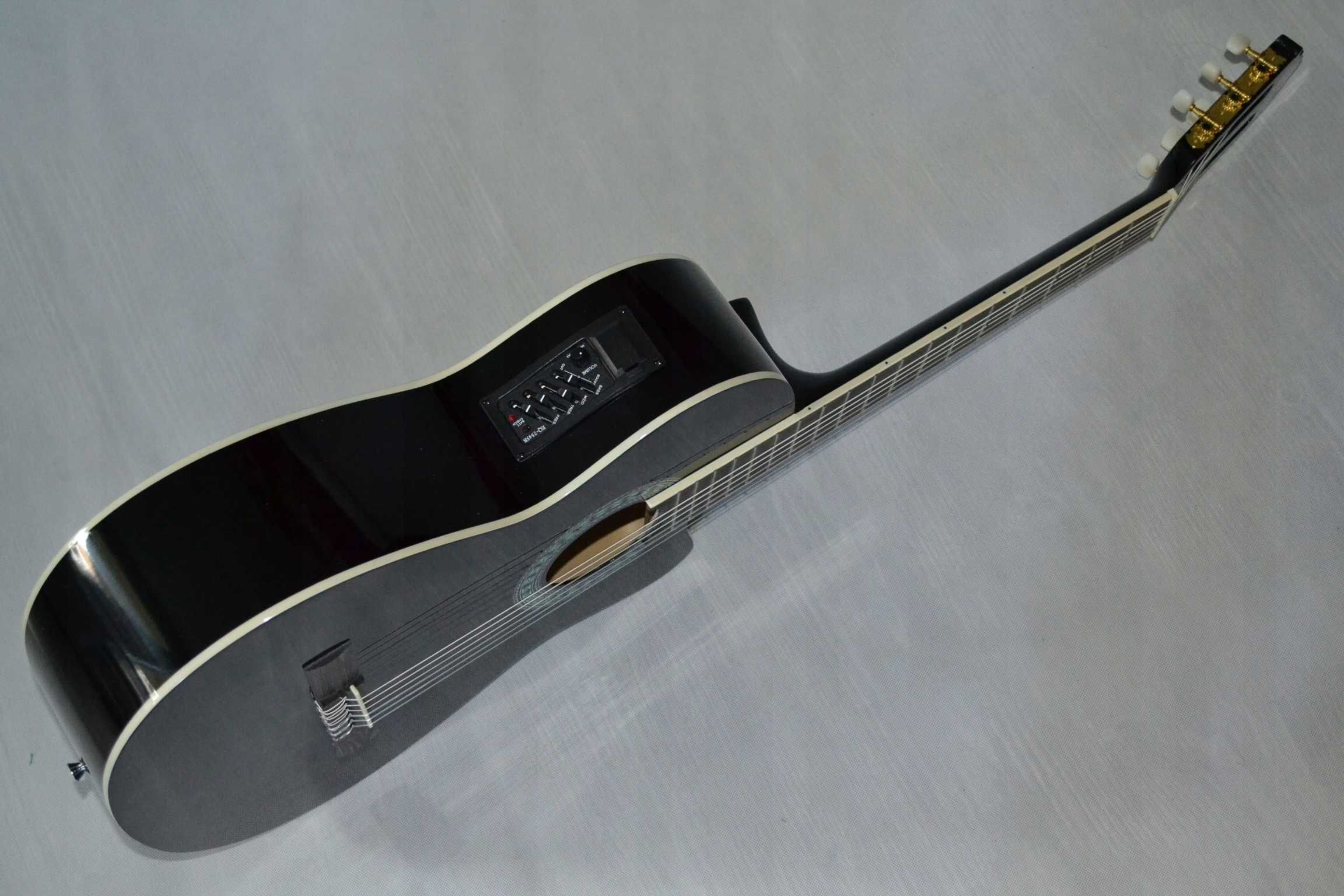 Harley Benon CG-200-CE BK gitara ELEKTROKLASYCZNA wyregulowana