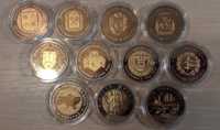 Продам монети 5 та 2 гривні