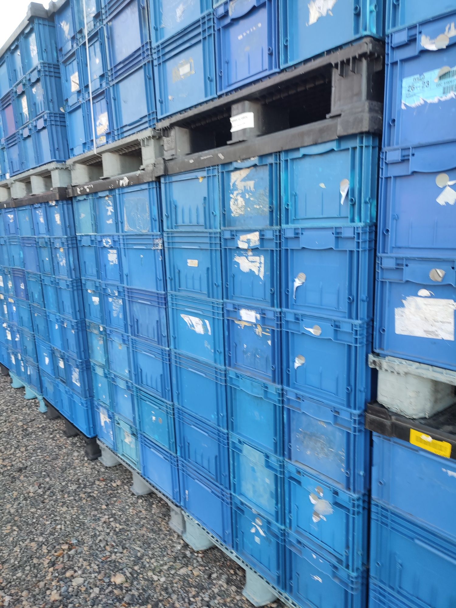 400x300x280 pojemniki magazynowe skrzynki plastikowe transportowe