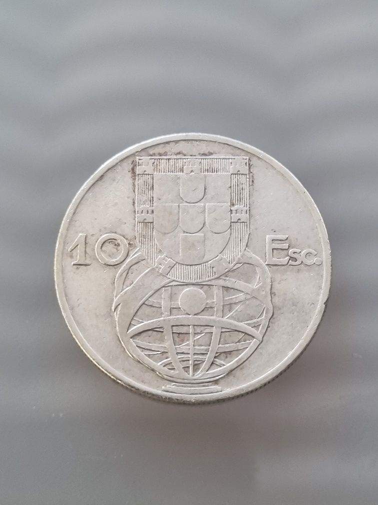Lote de 11 moedas de prata 1954