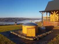 Całoroczne domki do wynajęcia pod Rzeszowem jacuzzi basen sauna alpaki