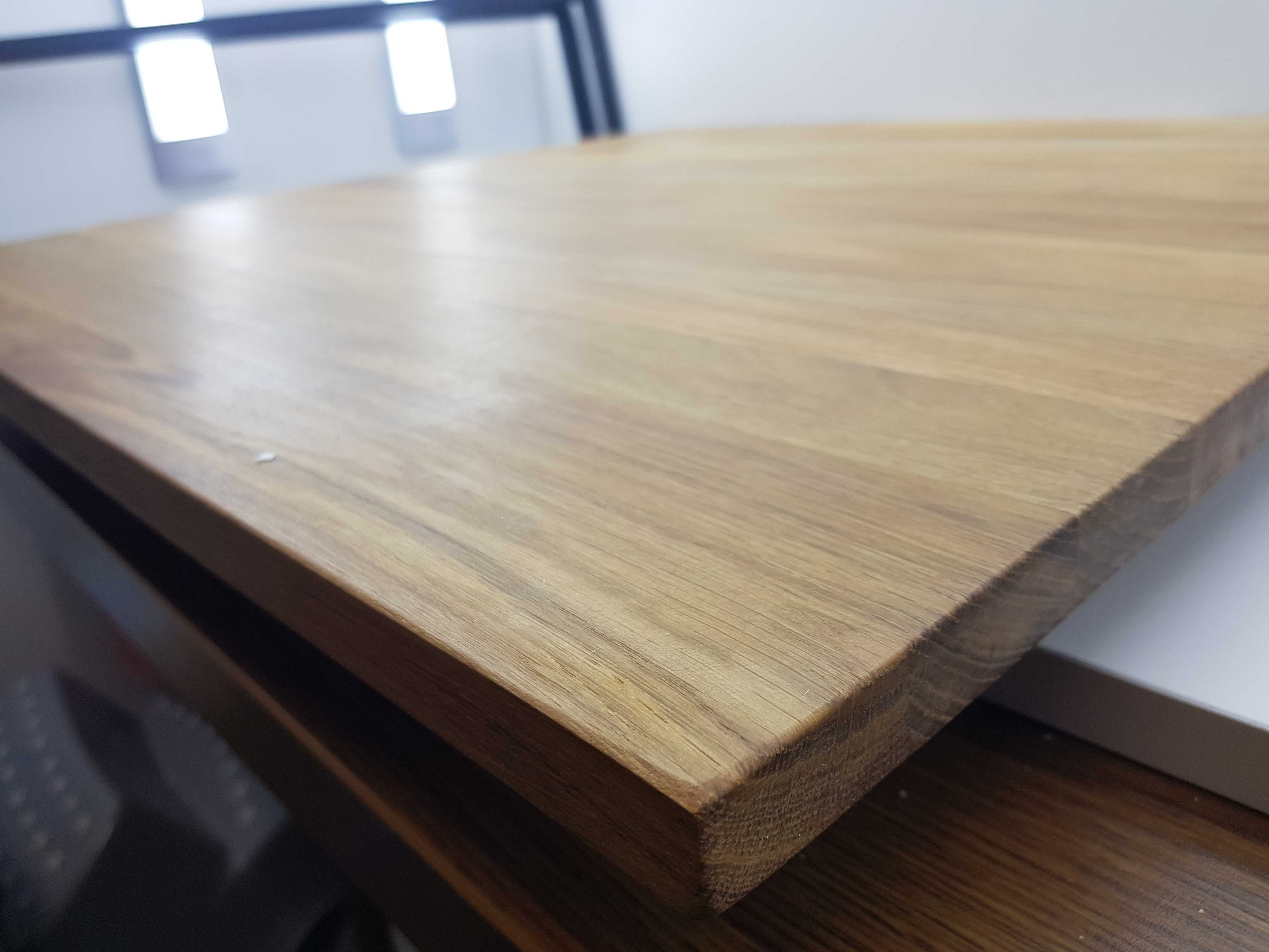 Stolik kawowy drewniany industrialny HAKU Mobel 70x40cm !opis!