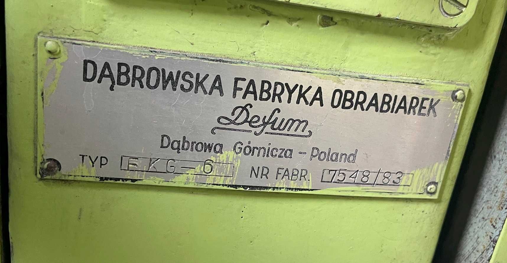 Grawerka, Frezarko-kopiarka DEFUM FKG-6. Bardzo dobry stan.
