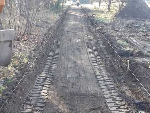 Usługi koparka, koparko-ładowarka, ładowarka, fundamenty budowa
 droga