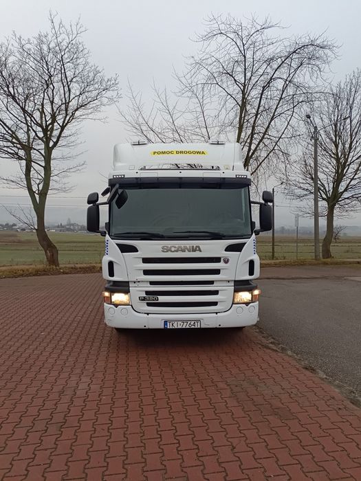 Scania p 320 pomoc drogowa laweta 3 osie 2009rok