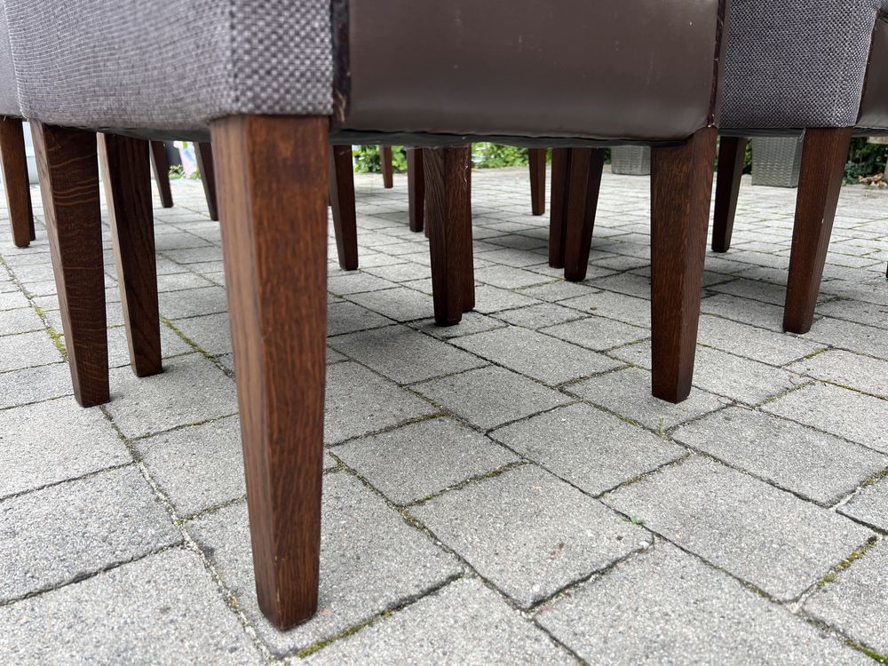 Zestaw 8 krzeseł  drewniane