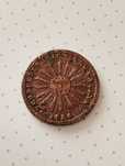 Moeda de 1 Centavo de 1854 da Confederacion Argentina