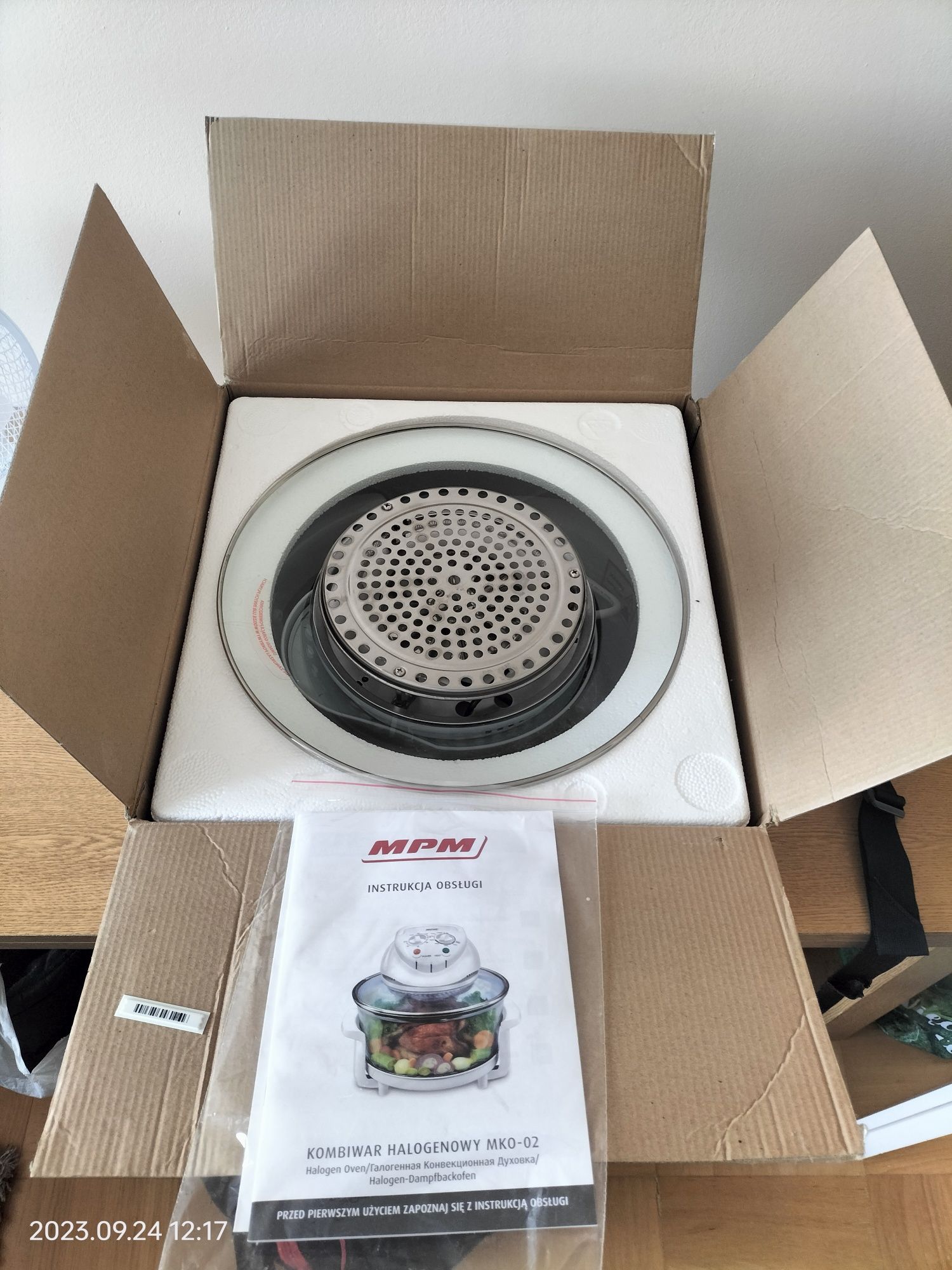 Kombiwar MPM MKO-02 11,3 l biały 1400 W