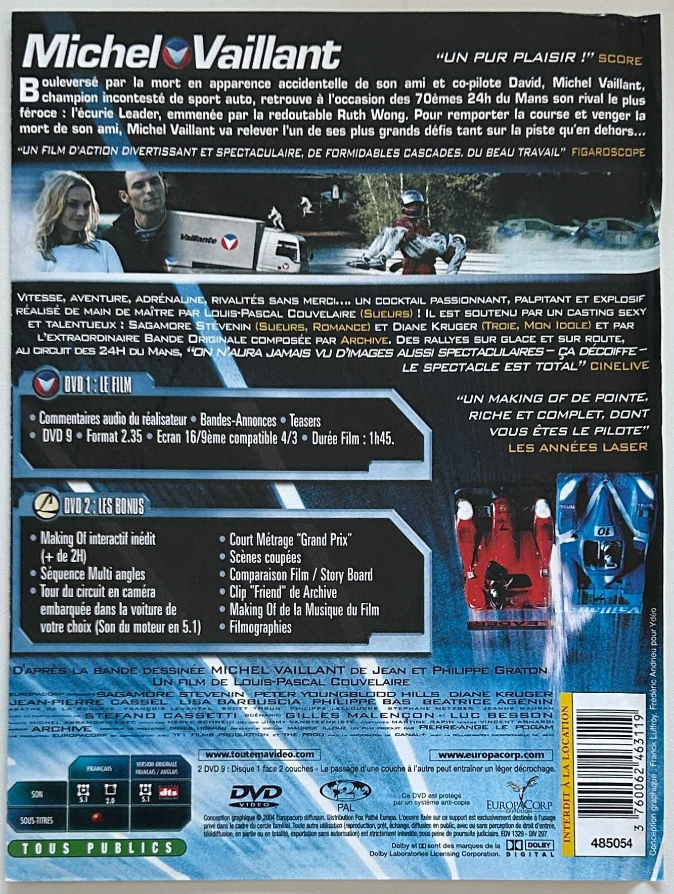 Michel Vaillant - La Victoire a un prix - Edition collector - DVD x 2