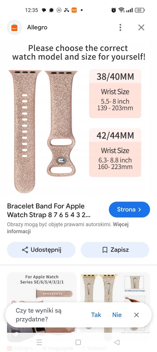 Opaska do zegarka iPhone