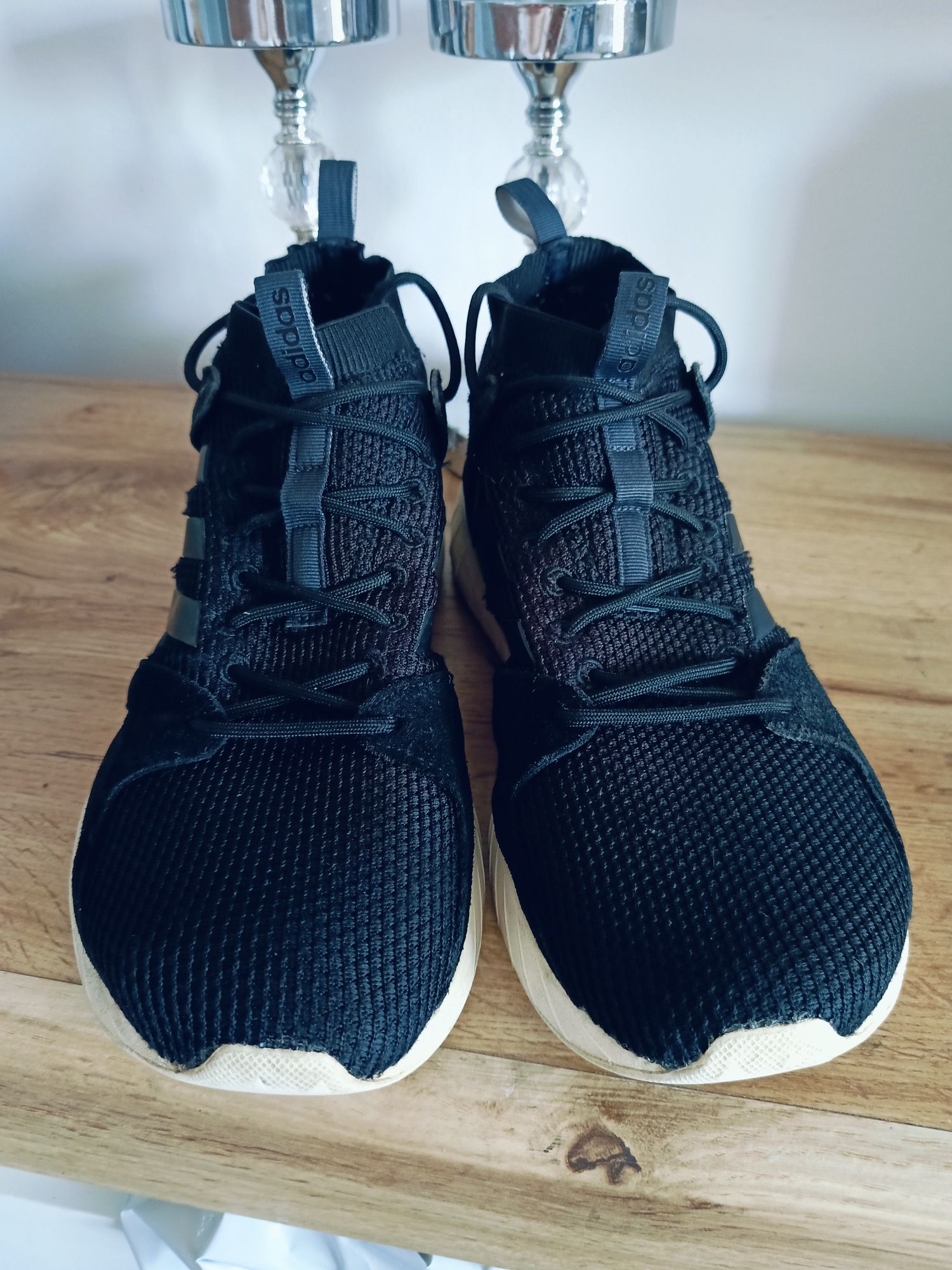 Buty adidas cloudfoam questarstike 44 2/3 czarne za kostkę