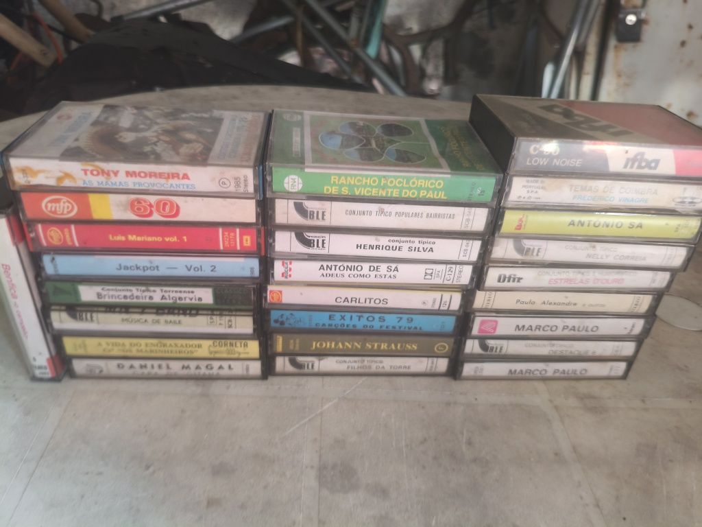 Vendo Estas Cassetes Antigas Para Coleção