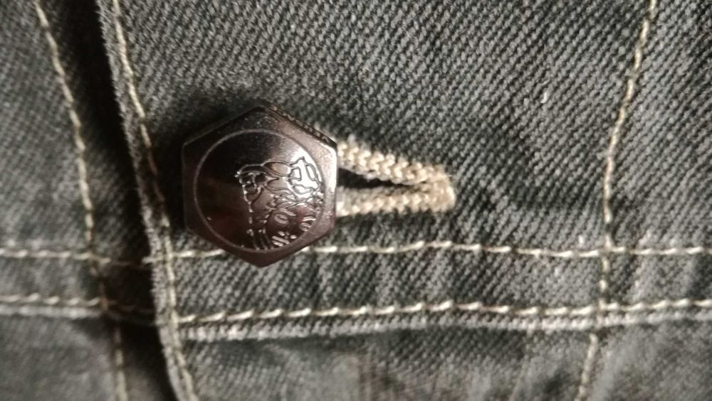Męska kurtka jeansowa katana VERSACE r.L oryginał stan bardzo dobry