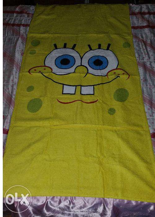 Toalha de praia etc - Sponge bob / Spongebob ( nova)