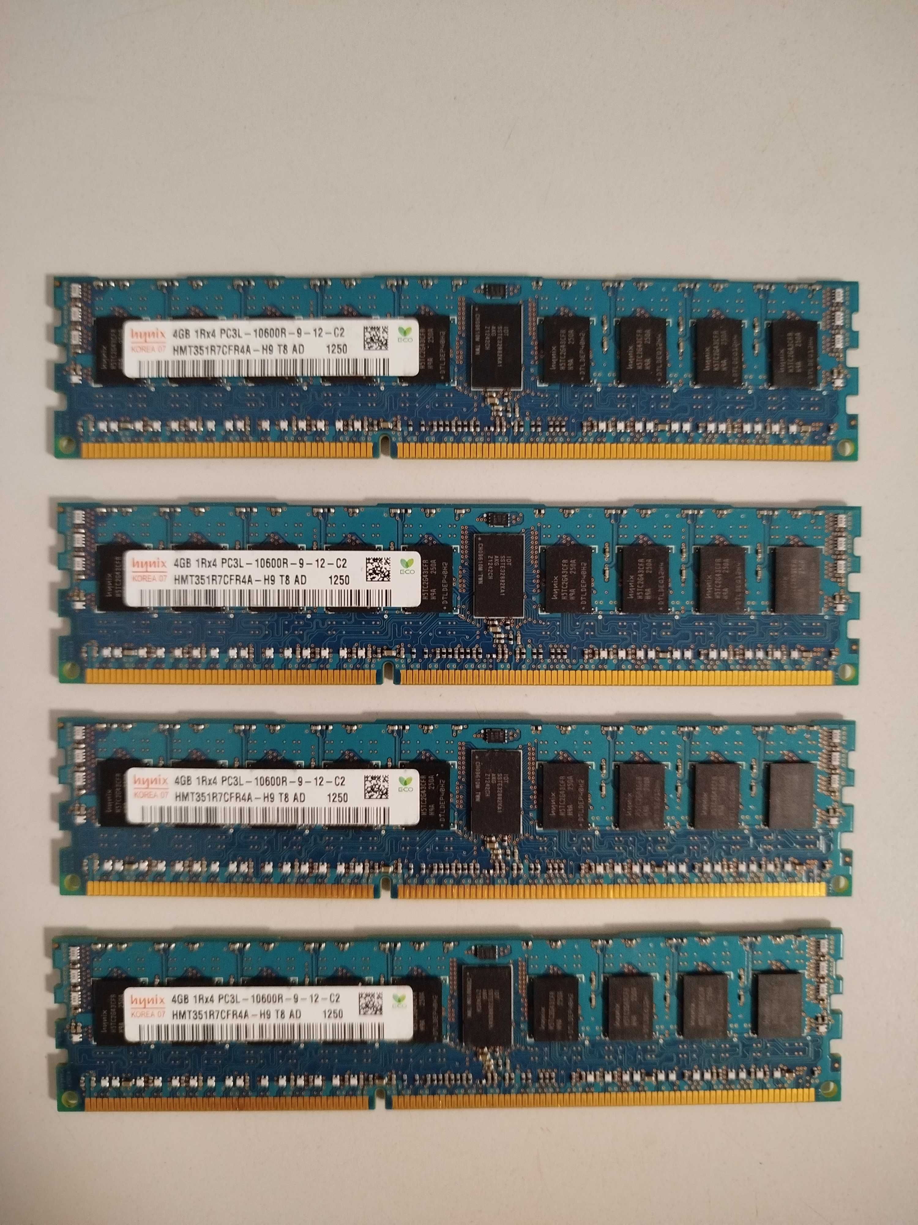 Zestaw pamięci RAM 4X4GB Hynix 16GB