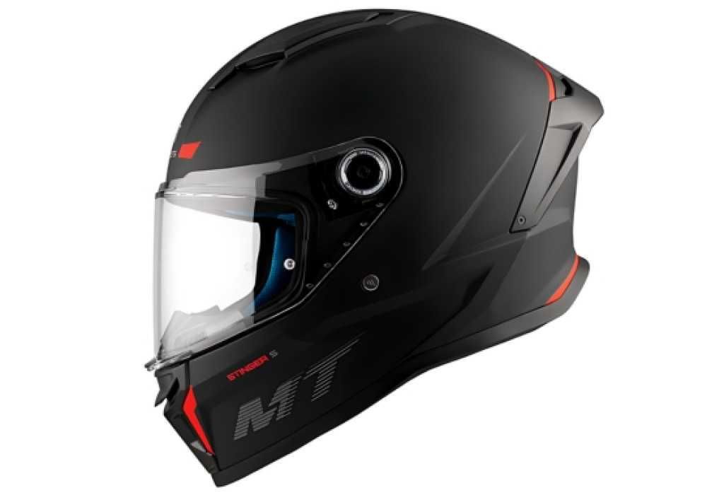 Акція на мотошолом MT STINGER 2 A1 Solid Matt Black у АРТМОТО