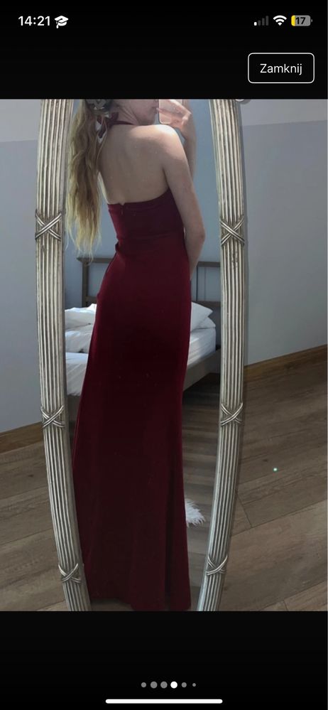 Sukienka elegancka wieczorowa