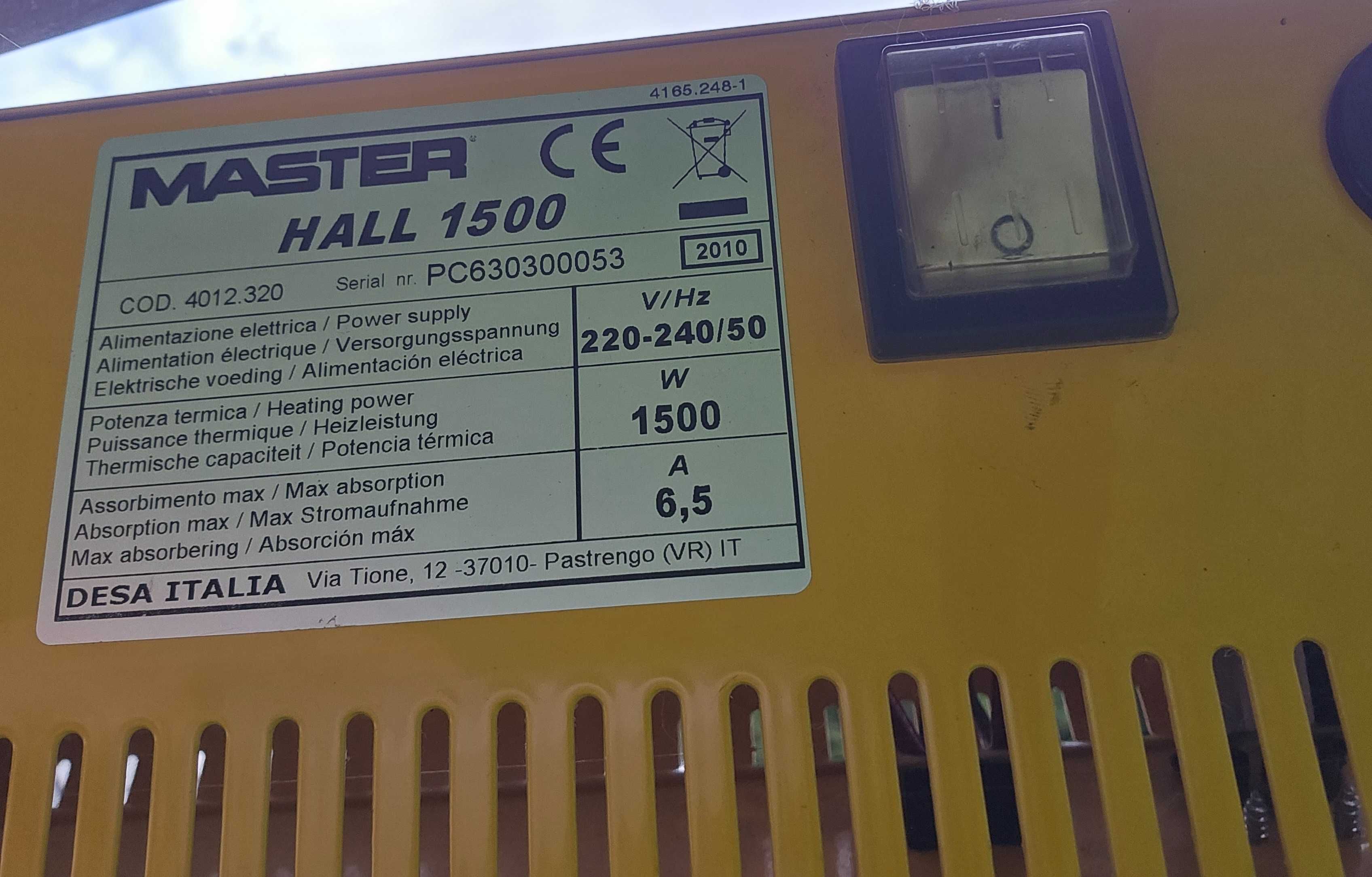 Nagrzewnica/promiennik elektryczny Master
