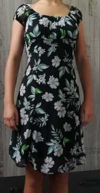 szyfonowa sukienka orsay 36
