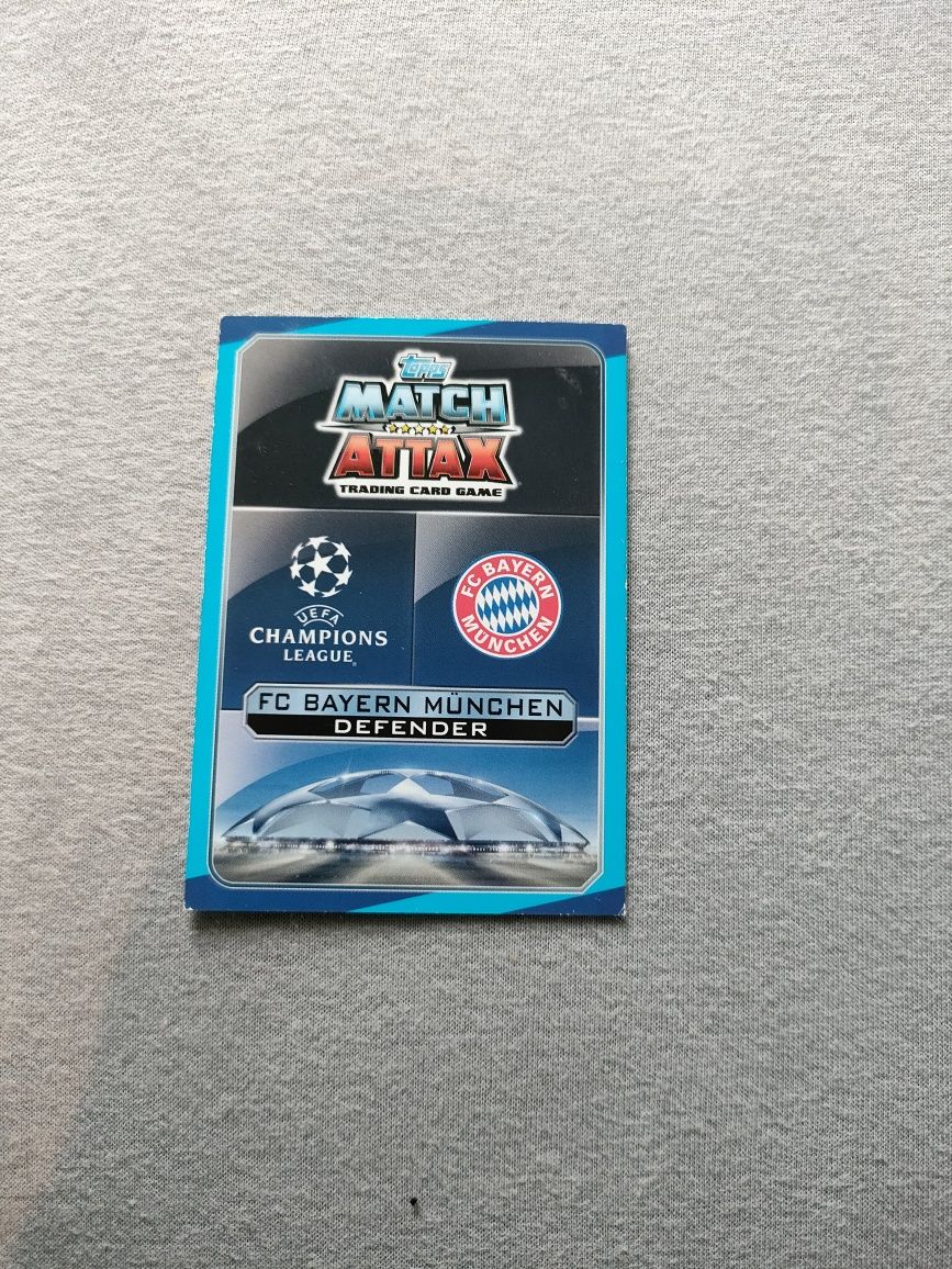 Karta Boateng z serii Match Attax