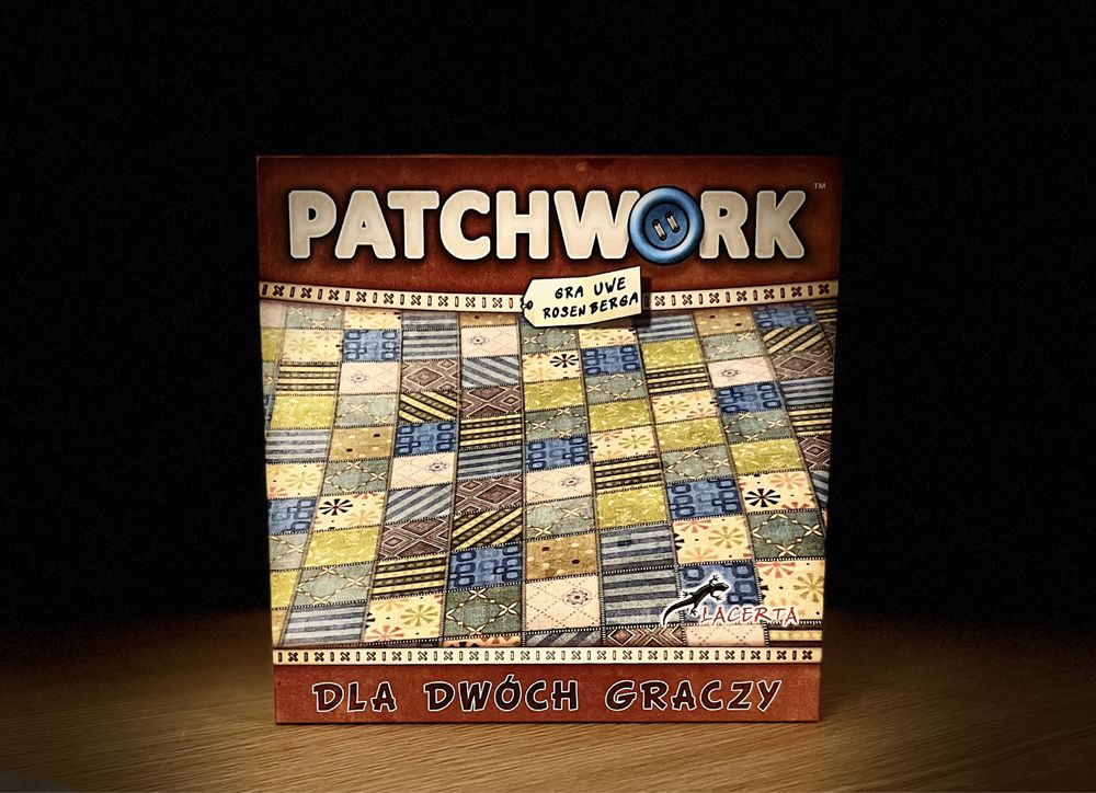 PATCHWORK - gra planszowa dla 2 osób / stan idealny