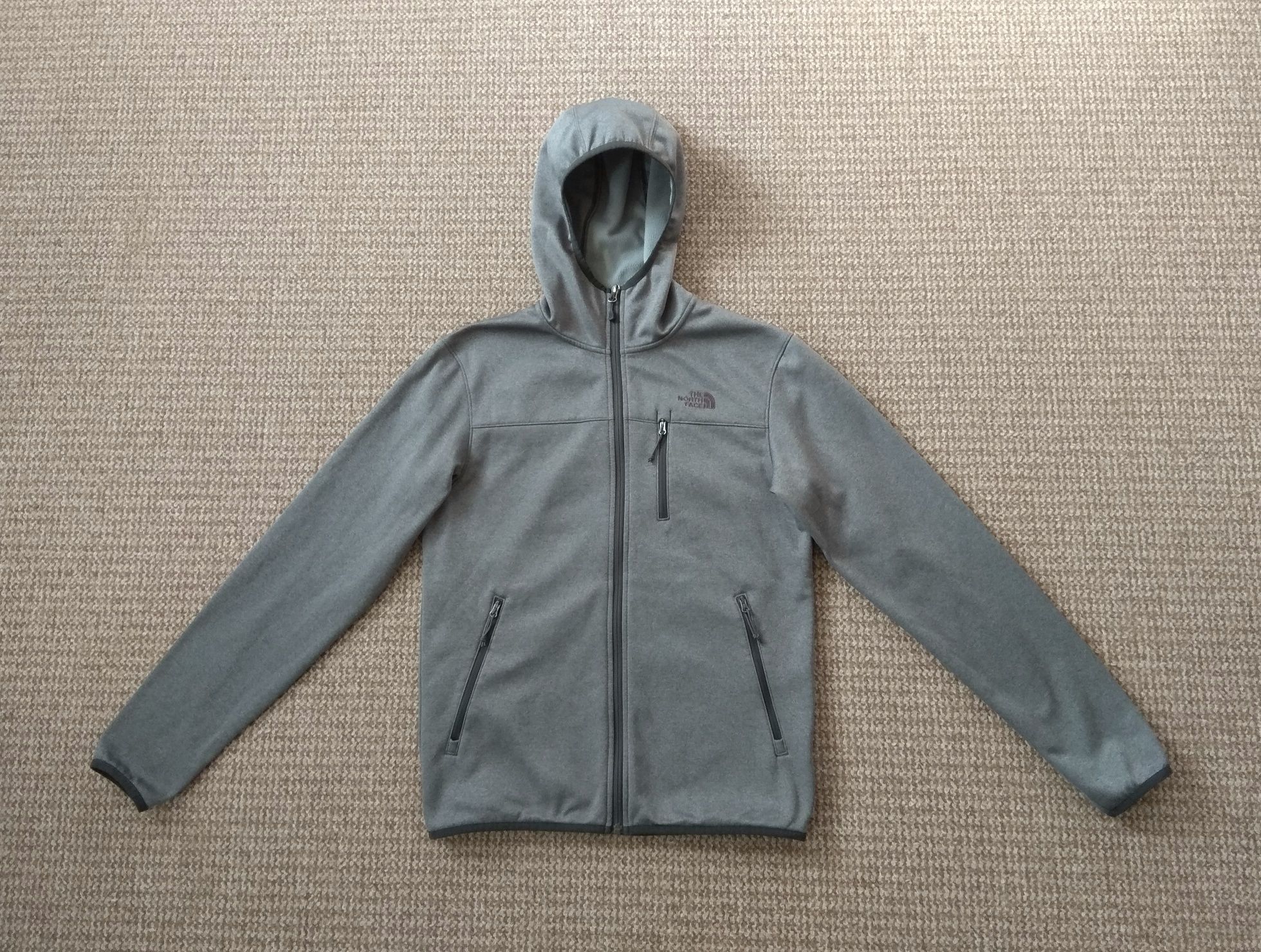 The North Face S фліс худі кофта на змійці stretch fleece оригінал