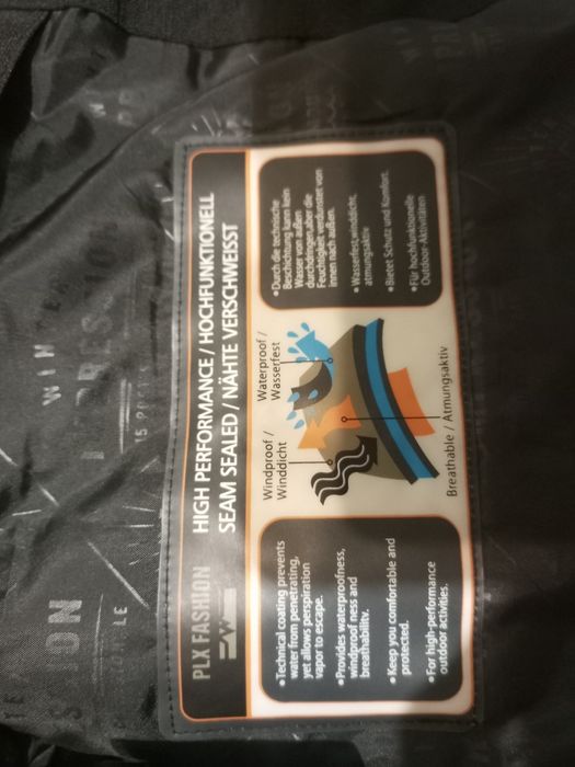 Чоловіча зимова куртка розмір L