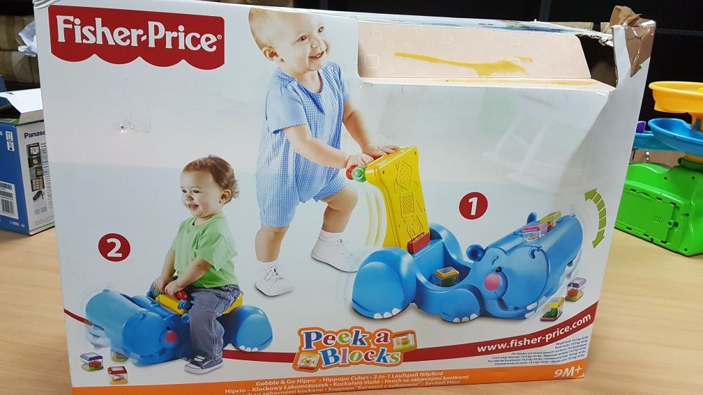 Hippo pchacz Hipopotam fisher price