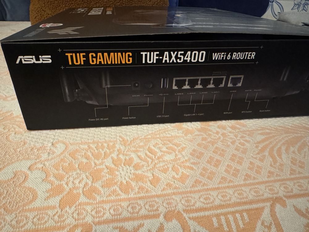 Router ASUS TUF-AX5400 Wi-Fi 6 - NOVO