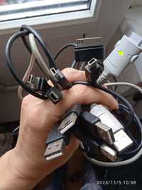 Usb і зарядні різні шнури кабелі