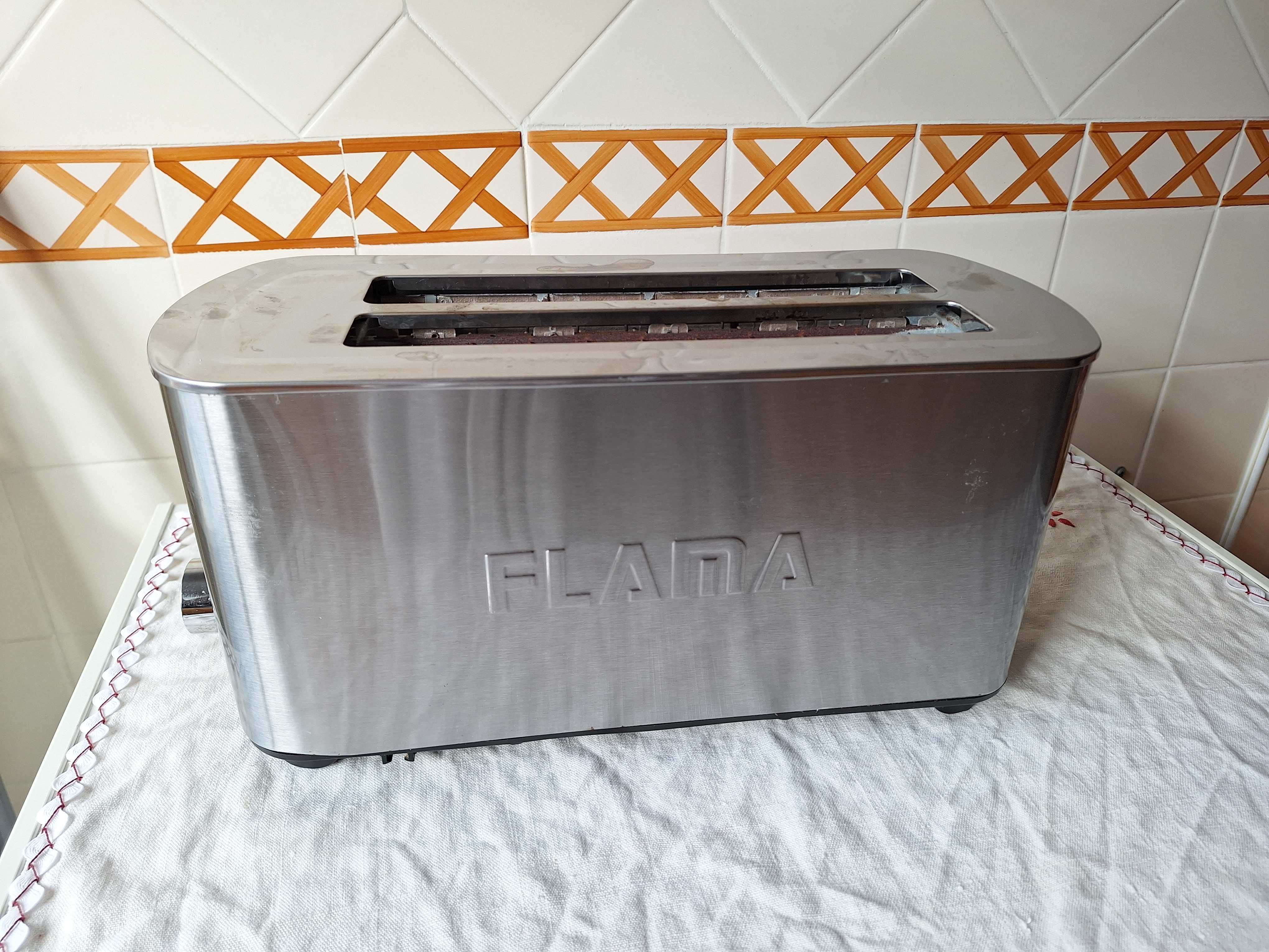 Torradeira Inox - Flama - 2 fendas longas