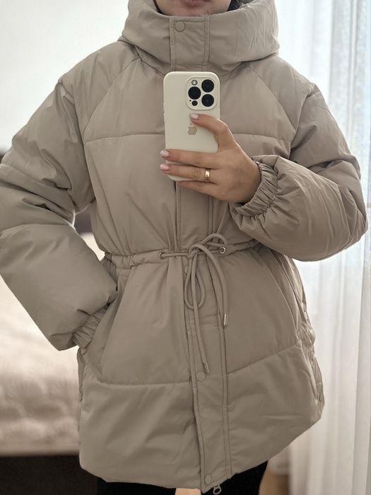 Зимова куртка, пуховик жіноча XL