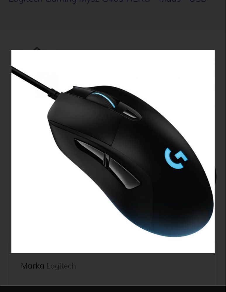 Logitech Gaming Mysz G403