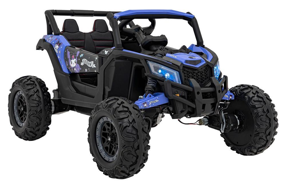 Buggy ATV Defend 4x4 fioletowy pojazd KUROMI kids - EkstraZabawki.pl