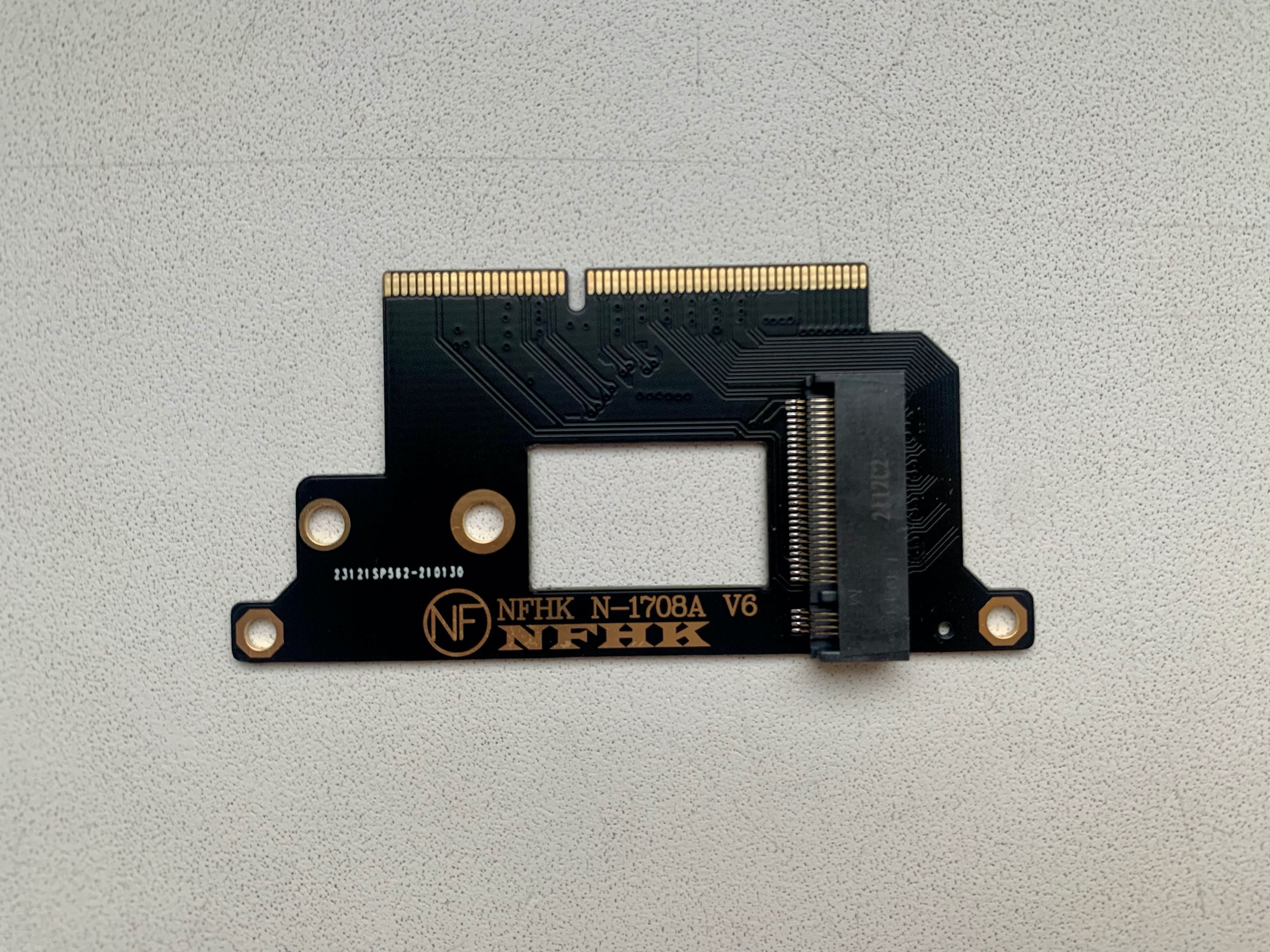 NFHK v6 SSD 2016 2017 Apple Macbook Pro A1708 M.2 NVME макбук ссд PCI