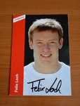 Pocztówka z autografem Felix Loch