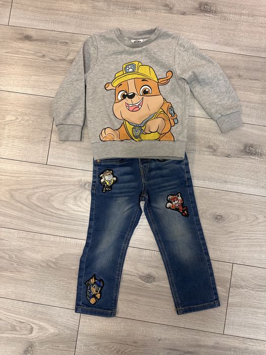Джинсы кофта свитшот Щенячий патруль Крепыш C&A 98 104